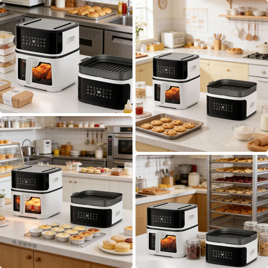 8l Big Capacity For Multifunctional Air Fryer