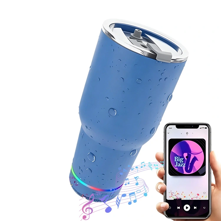 Bluetoothスピーカー付きウォーターボトル